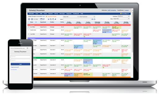 Easy to Access. Easy to Use. ScheduleAnywhere.