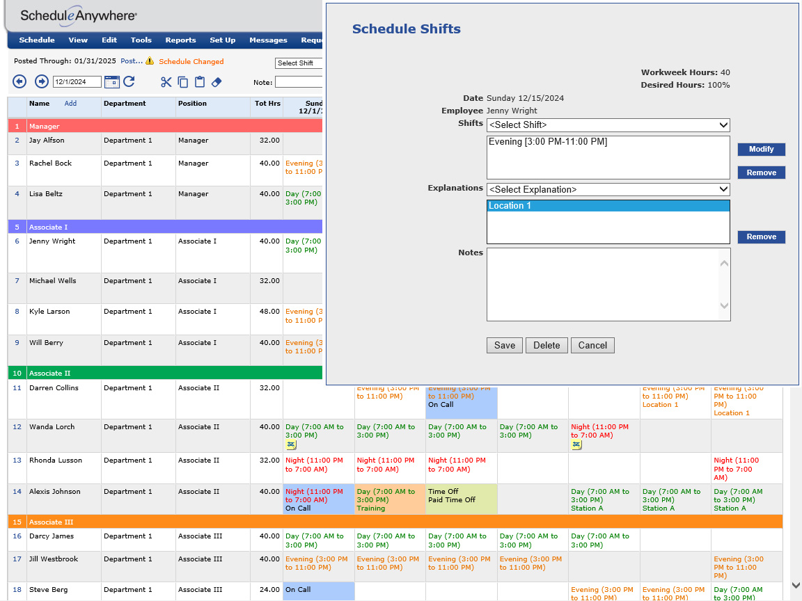 employee scheduling software call center