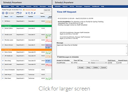 employee scheduling software scheduleanywhere