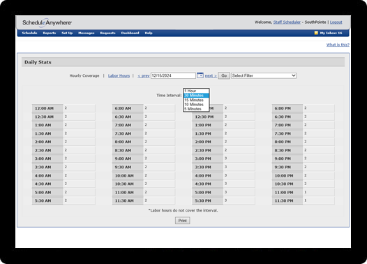 Handle overlapping employee shift coverage with ease, even for peak coverage times.