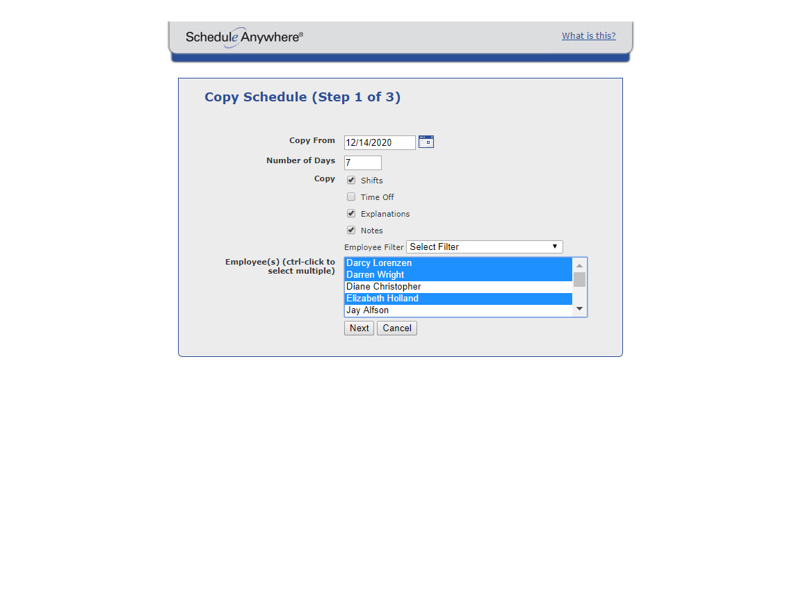 Schedule Anywhere Login Examples And Forms