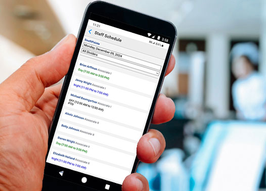 You don't need to be at your hospital or clinic desk to manage schedules anymore.