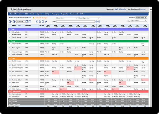 Everything - and we mean everything - healthcare staff supervisors need in one simple software and mobile app.