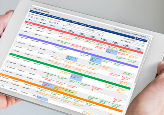 Keep transportation employees up-to-date with schedules and schedule changes.