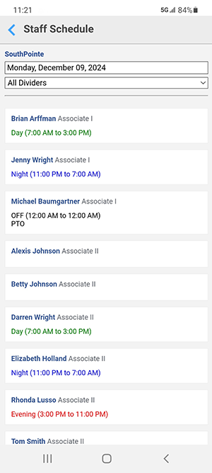 Always keep shifts straight with our computer software & mobile app for scheduling employees.