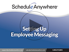 Send Email and Text Messages to Employees about Staff Schedules