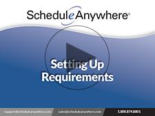 Manage Staffing Requirements for Employee Scheduling with Requirement Rows
