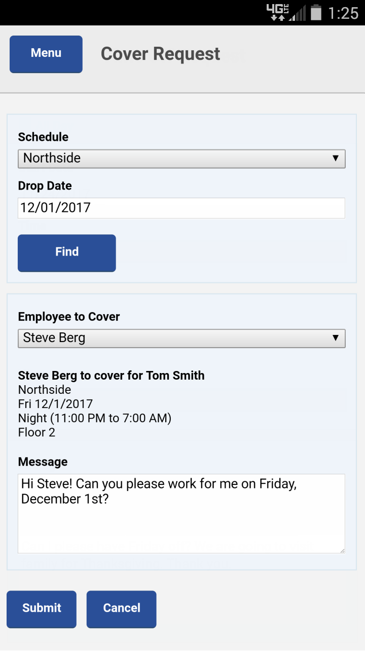 Free Mobile Scheduling App for Employee Scheduling