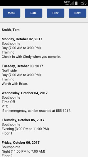 Free Mobile Scheduling App for Employee Scheduling