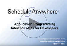 scheduleanywhere api scheduleanywhere